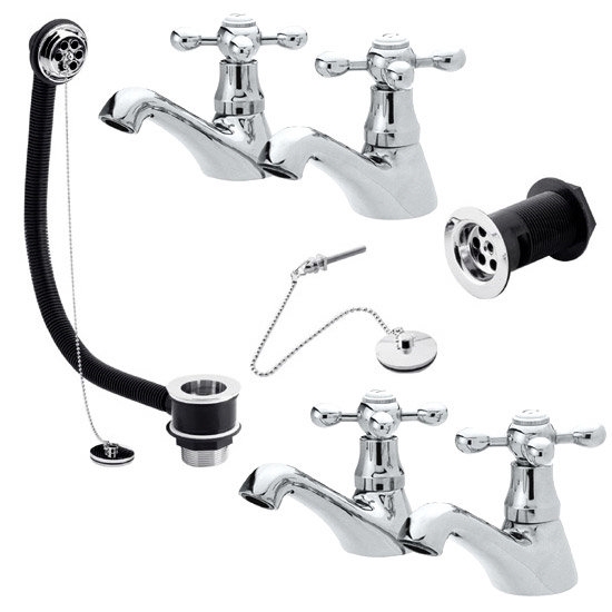 Ultra Traditional Viscount Tap Pack - Chrome - X377 Large Image