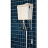 Traditional WC Cistern with Chrome High Level Flush Pipe Pack Large Image