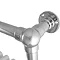 Ultra Traditional Yale Heated Towel Rail - Chrome - HW302 Profile Large Image