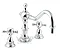 Traditional York 3 Tap Hole Basin Mixer Large Image