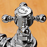 Ultra Traditional York Bath Shower Mixer w/ Shower Kit - Chrome - HF304 Profile Large Image