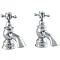 Ultra Traditional York Crosshead Bath Taps - Chrome - HF302 Large Image