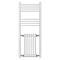 Trafalgar 1200 x 485 Framed Column Radiator - Chrome & White