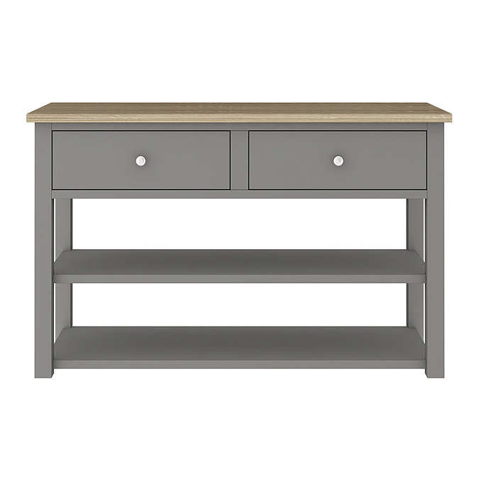 Trafalgar Countertop Vanity Unit - Grey - 1240mm Wide Profile Large Image