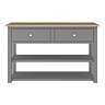 Trafalgar Countertop Vanity Unit - Grey - 1240mm Wide  Profile Large Image