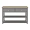 Trafalgar Countertop Vanity Unit - Grey - 1240mm Wide Profile Large Image