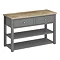 Trafalgar Countertop Vanity Unit - Grey - 1240mm Wide Large Image