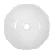 Trafalgar 1240mm White Countertop Vanity Unit and Double Round Basins Profile Large Image