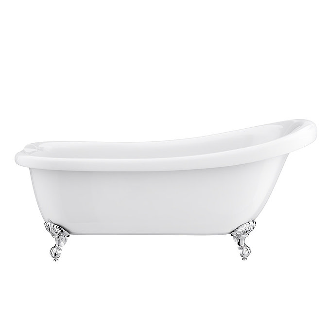 Trafalgar Roll Top Slipper Bath - 1710mm Profile Large Image