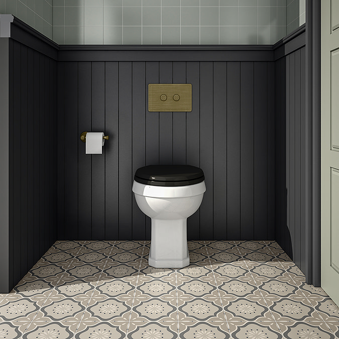 Trafalgar 2-Button Flush Plate - Antique Brass