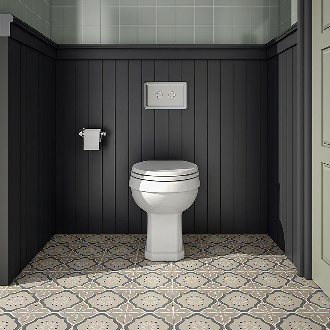 Trafalgar 2-Button Flush Plate - Chrome