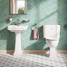Trafalgar 4-Piece Bathroom Suite (Toilet with 540mm Basin & Full Pedestal)