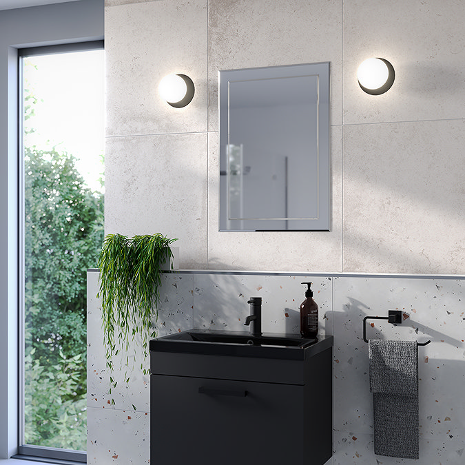 Trafalgar 500 x 700mm Rectangular Bevelled Bathroom Mirror