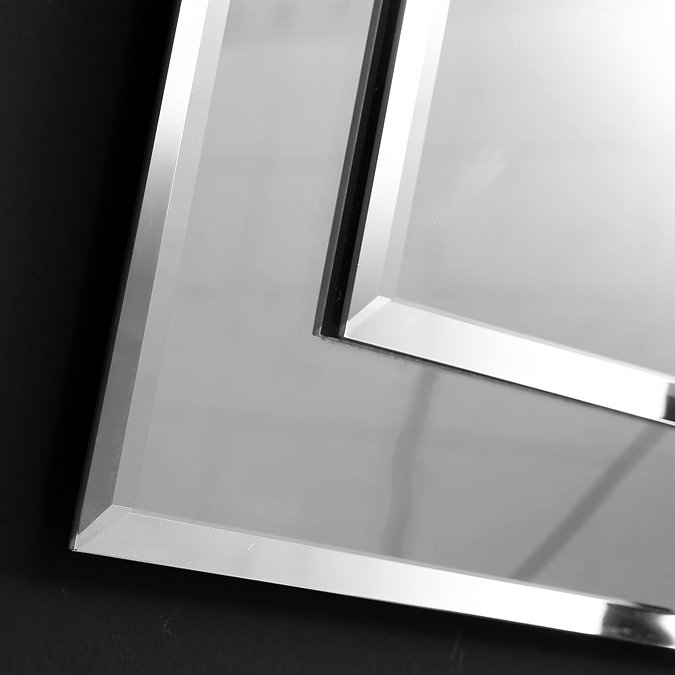 Trafalgar 500 x 700mm Rectangular Bevelled Bathroom Mirror