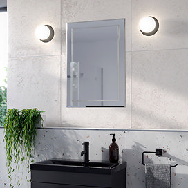 Trafalgar 500 x 700mm Rectangular Bevelled Bathroom Mirror