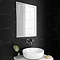 Trafalgar 500 x 700mm Rectangular Bevelled Bathroom Mirror Large Image