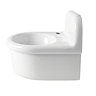 Trafalgar 500mm Wall Hung Basin, Gloss White, 1 Tap Hole