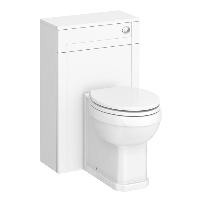 Trafalgar 500mm White Toilet Unit and Cistern Large Image