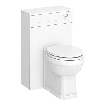 Trafalgar 500mm White Toilet Unit and Cistern  Standard Large Image