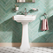 Trafalgar 540mm Basin with Full Pedestal
