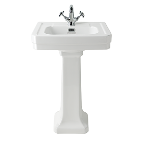 Trafalgar 540mm Basin with Full Pedestal