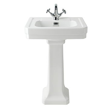 Trafalgar 540mm Basin with Full Pedestal