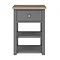 Trafalgar Countertop Vanity Unit - Grey - 550mm Wide Profile Large Image