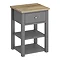 Trafalgar Countertop Vanity Unit - Grey - 550mm Wide Large Image