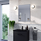 Trafalgar 600 x 800mm Bevelled Bathroom Mirror with Glass Shelf