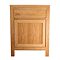Trafalgar 600mm Solid Oak Floor Standing Countertop Vanity Unit - Undrilled