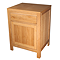 Trafalgar 600mm Solid Oak Floor Standing Countertop Vanity Unit - Undrilled