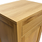 Trafalgar 600mm Solid Oak Floor Standing Countertop Vanity Unit with Antique Brass Handles