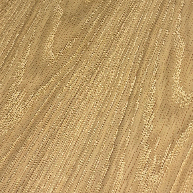 Trafalgar 600mm Solid Oak Vanity Unit with Chrome Handles & Gloss White Round Basin