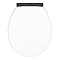 Trafalgar 610mm Grey Vanity & Toilet Suite with Matt Black Handles & Soft Close Seat