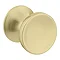 Trafalgar 610mm Grey Vanity Unit with Brushed Brass Handles Feature Large Image