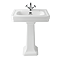 Trafalgar 640mm Basin with Full Pedestal