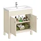 Trafalgar 810mm Cream Vanity Unit Feature Large Image