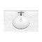 Trafalgar 810mm Grey Vanity Unit with White Marble Basin Top Profile Large Image