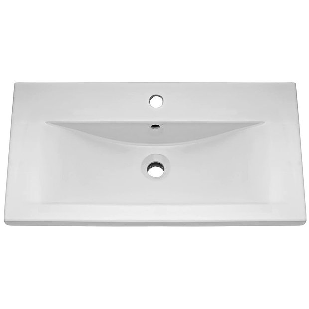 Trafalgar 810mm Grey Vanity Unit Victorian Plumbing UK