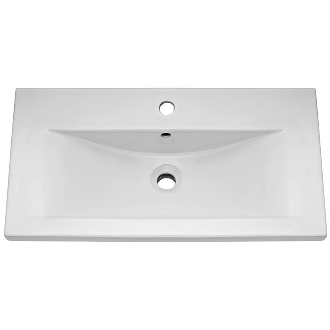 Trafalgar 810mm Grey Vanity Unit Profile Large Image
