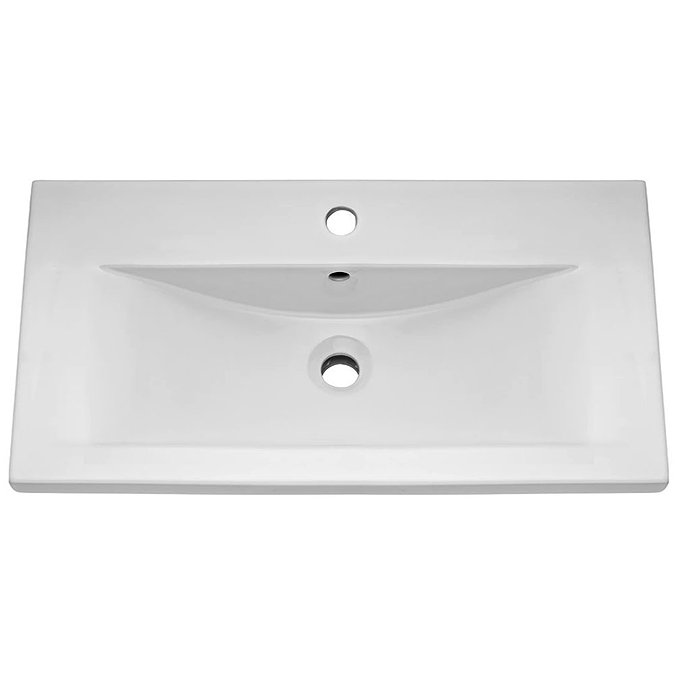 Trafalgar 810mm White Vanity Unit Profile Large Image