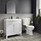 Trafalgar 810mm White Vanity Unit  Feature Large Image