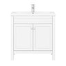 Trafalgar 810mm White Vanity Unit  Standard Large Image
