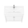 Trafalgar 810mm White Vanity Unit  In Bathroom Large Image