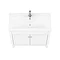 Trafalgar 810mm White Vanity Unit In Bathroom Large Image