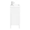 Trafalgar 810mm White Vanity Unit additional Large Image