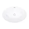 Trafalgar 840mm Cream Countertop Vanity Unit and Oval Basin Feature Large Image