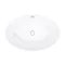 Trafalgar 840mm White Countertop Vanity Unit and Oval Basin Profile Large Image