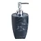 Trafalgar Anthracite Marble Effect Polyresin Liquid Soap Dispenser Large Image