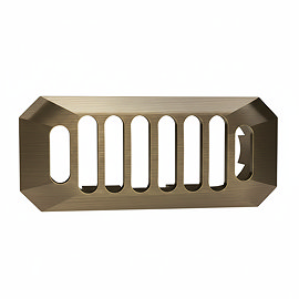 Trafalgar Antique Brass Basin Overflow Grill Cover Insert